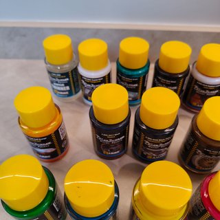 LOTE PINTURAS AMMO COBRA COLORS NUEVAS A ESTRENAR