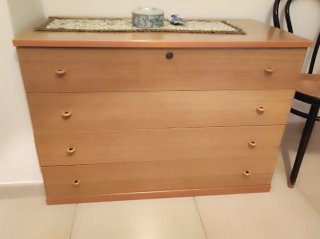 Letto matrimoniale in legno