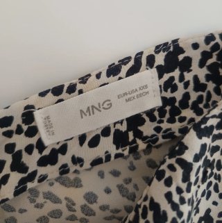 Falda larga estampada