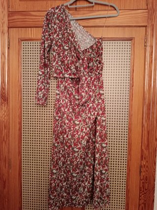 Vestido estampado de fiesta talla única