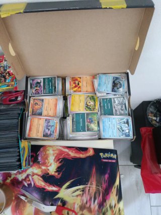 Lotto 1000 carte Pokemon