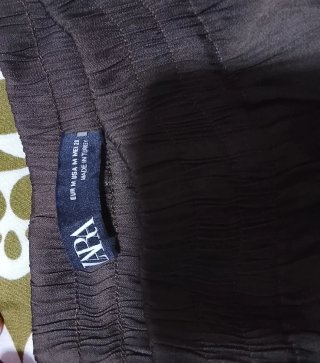 Pantalón ancho negro
