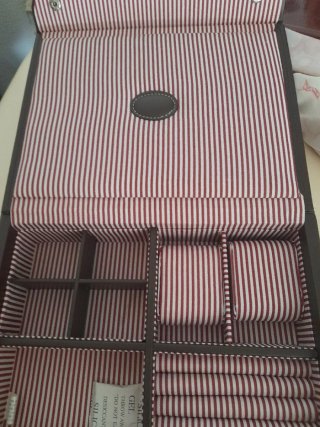 Caja joyero de piel para relojes