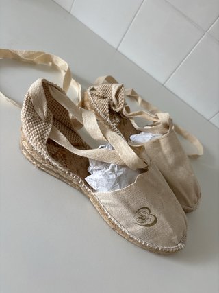 Alpargatas Valencia Beige