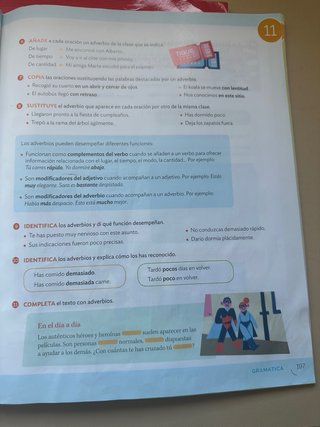 Lengua castellana, 5 Primaria