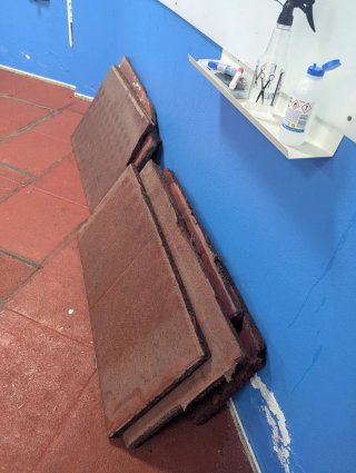 Más de 30 losas suelo parque antiimpacto