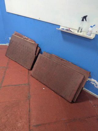 Más de 30 losas suelo parque antiimpacto