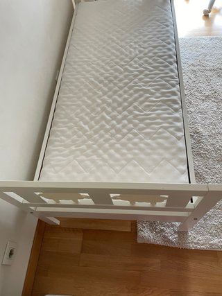 Cama infantil IKEA KRITTER blanca