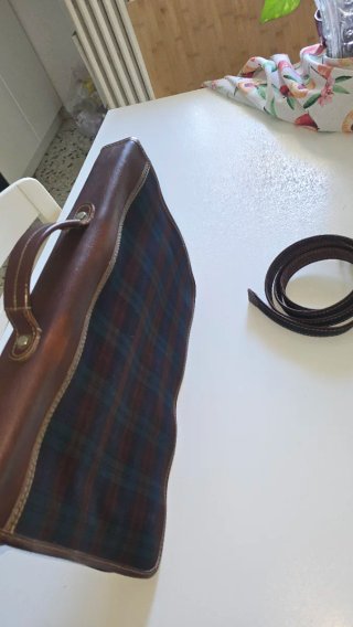 Cartella Samsonite Originale Marrone Multicolor