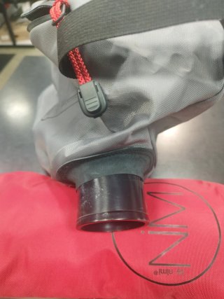 Bolsa  casco impermeable para antirrobo manillar