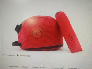 Bolsa  casco impermeable para antirrobo manillar