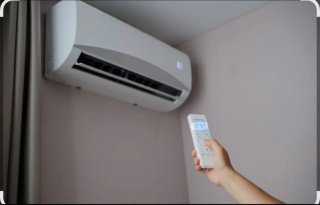 Montar ventilador de techo y aire acondicionado