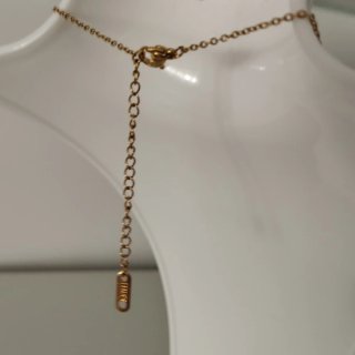 Cadena de Acero Baño Oro