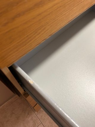 Cómoda de madera con 4 cajones