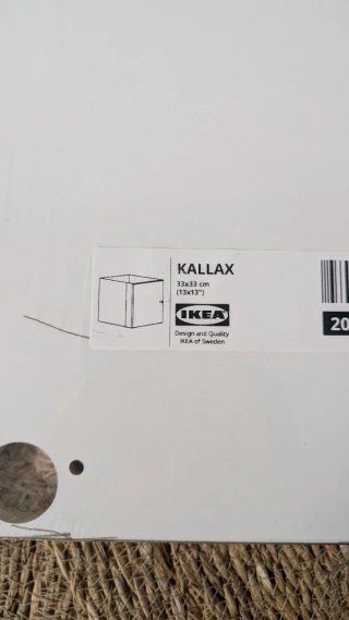 Puerta Kallax IKEA Blanca