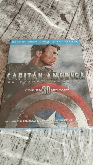 Bluray 3D + Bluray  + DVD Marvel (PRECINTO)
