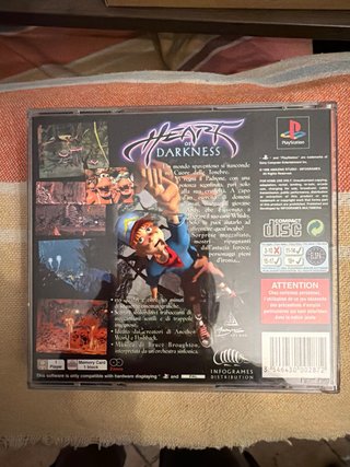 Heart of Darkness PS1 PAL ITA