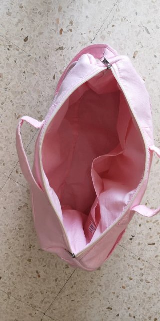 Bolso Maternidad Rosa Oso
