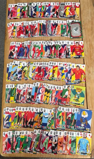 217 Cromos Mundial Adrenalyn incluido Mbappé