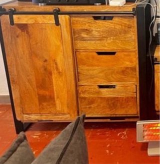 Mueble de Almacenaje Madera y Metal