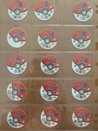 Tazos Pokémon Colección Completa 51/51