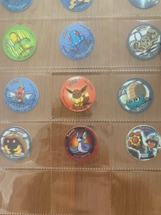 Tazos Pokémon Colección Completa 51/51