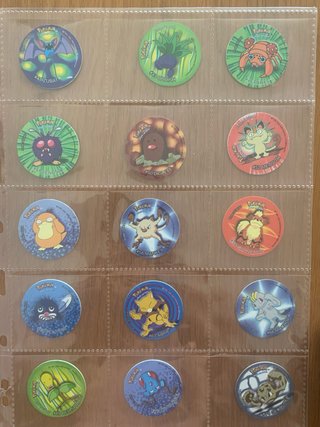Tazos Pokémon Colección Completa 51/51