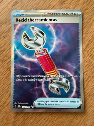 Carta Pokémon Reciclaherramientas SR Español