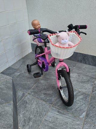 Bicicleta Infantil Rosa Megamo Kid 14"