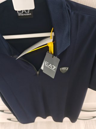 Polo EA7 Azul Marino Original Nuevo