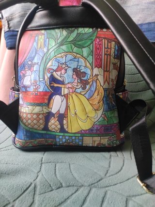 Loungefly La Bella y la Bestia Mochila
