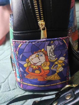 Loungefly La Bella y la Bestia Mochila