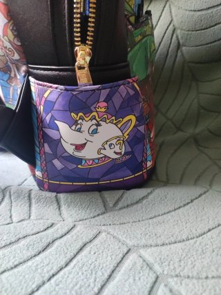 Loungefly La Bella y la Bestia Mochila