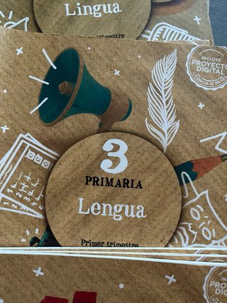 Lote completo de libros para 3º de primaria.