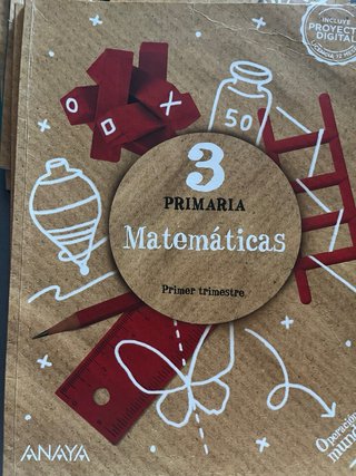 Lote completo de libros para 3º de primaria.