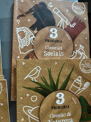 Lote completo de libros para 3º de primaria.