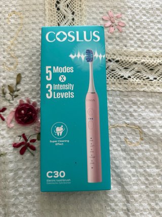 Cepillo de dientes eléctrico Coslus C30 rosa
