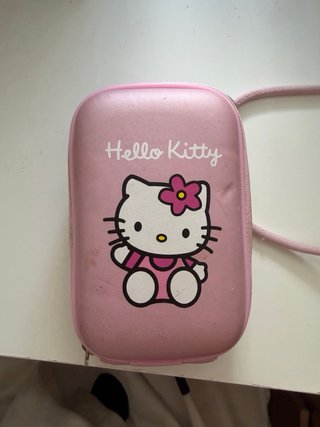 Cámara Hello Kitty Rosa + Funda Sanrio