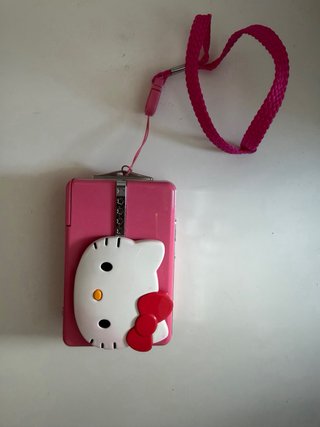 Cámara Hello Kitty Rosa + Funda Sanrio