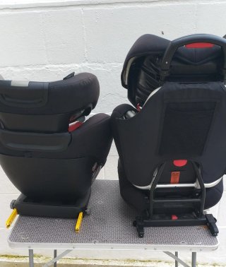 2 Sillas de coche con Isofix