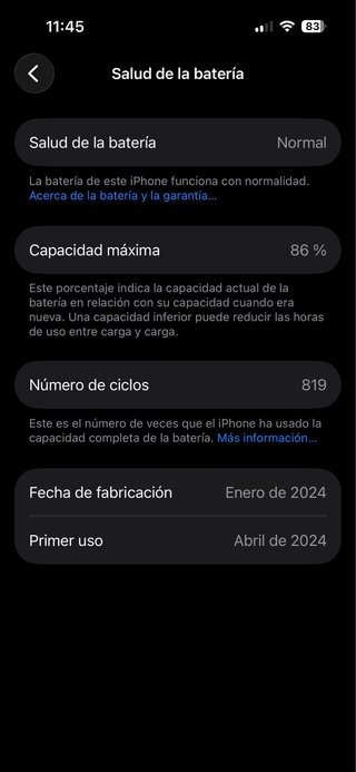iPhone 15 128GB Negro