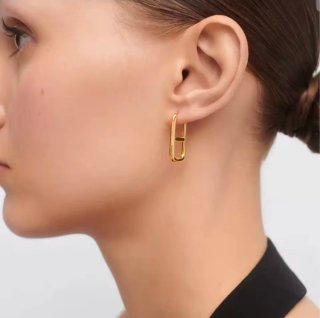 Pendientes Aro Acero Inoxidable Línea