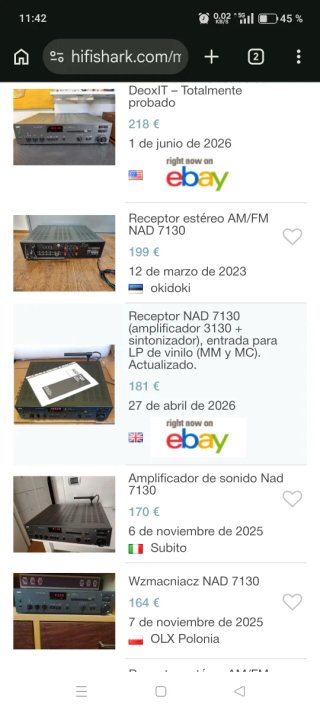 NAD 7130. RECEIVER AMPLIFICADOR