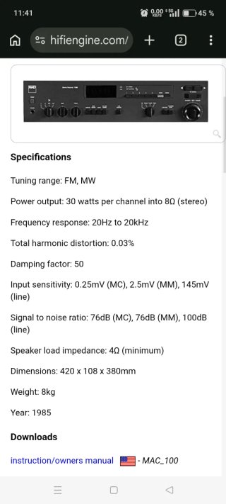 NAD 7130. RECEIVER AMPLIFICADOR