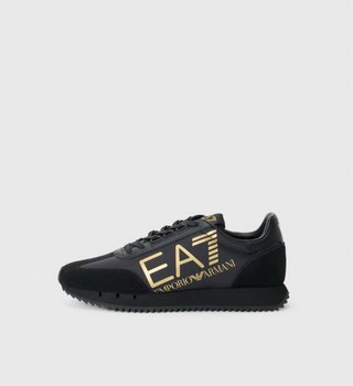 Zapatillas Emporio Armani EA7 Negras Doradas