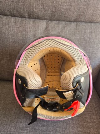 Casco Moto Rosa Talla S SHIRO
