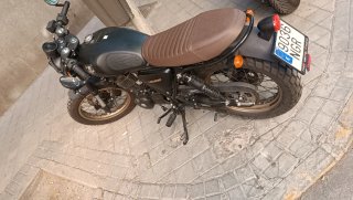 Moto Mitt Legend 125 Naked Negra