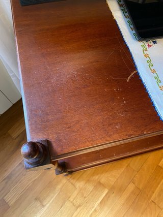 Mueble de madera 2 alturas