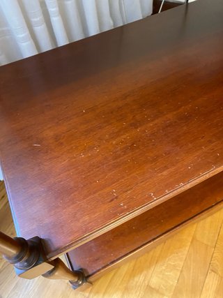 Mueble de madera 2 alturas