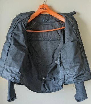 Chaqueta Moto Bering Forcio Talla M con espaldera